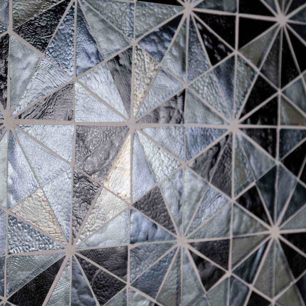Stella Metallica 6mm Glossy Glass Mosaic Tile