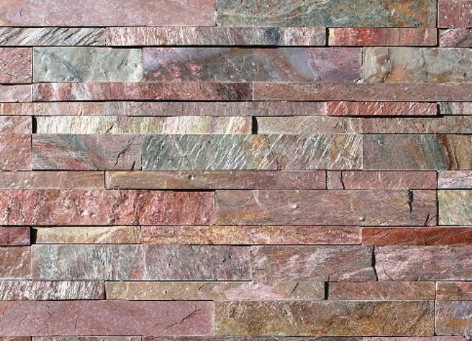 Copper Ledger Panel  6x24 Split Face