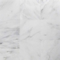 Italian Carrara White 6X6 Honed Marble Subway Tile