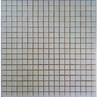 China White 5/8X5/8 Polished Marble Mosaic Tile