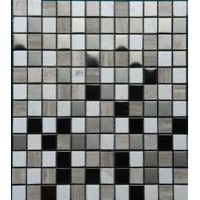Siberian 1x1 Honed / Polished Blend Mosaic