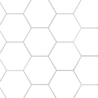 Hexley Ecru 9X10.5 Hexagon Matte Porcelain Mosaic Tile