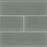 Prudent Spring 4X12 Glass Subway Tile