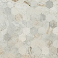 Arabescato Venato 10x11.6 Peel & Stick Marble Mosaic Tile