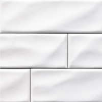 Whisper White 4x12 Handcrafted Glossy Subway Tile