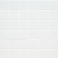 Domino White 2X2 Polished Porcelain Mosaic Tile