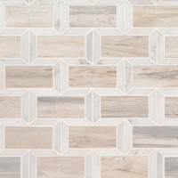 Angora Framework 12X12 Polished Mosaic Wall Tile