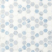 Azula 11.81X11.61 Hexagon Polished Marble Mosaic Tile