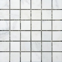 Oriental White 2X2 Polished Mosaic