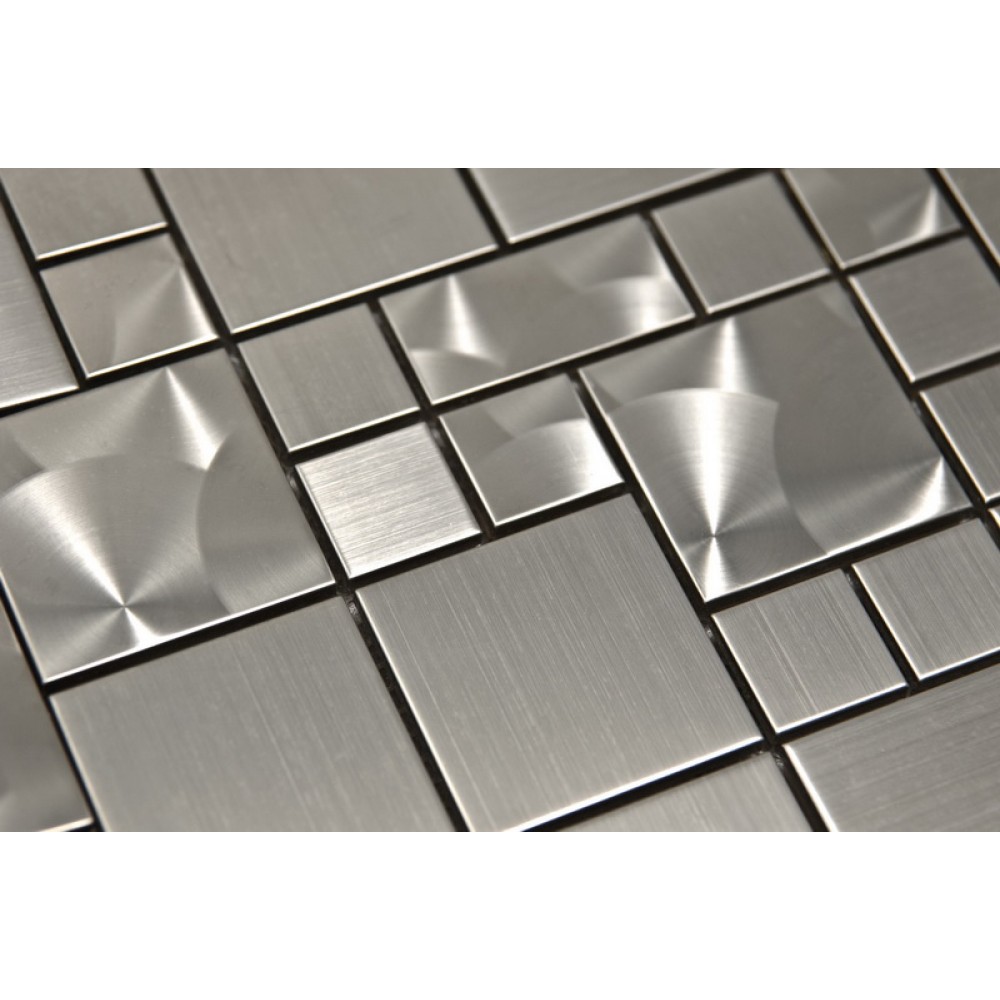 Stainless Steel 12x12 Magic Pattern Mosaic 