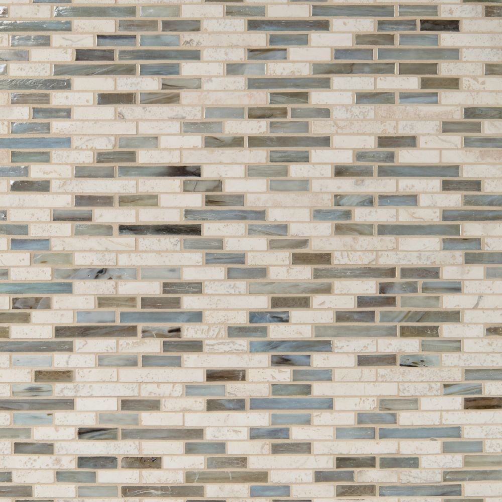 Kaledo Blend Interlocking 6mm Pattern Backsplash Tile