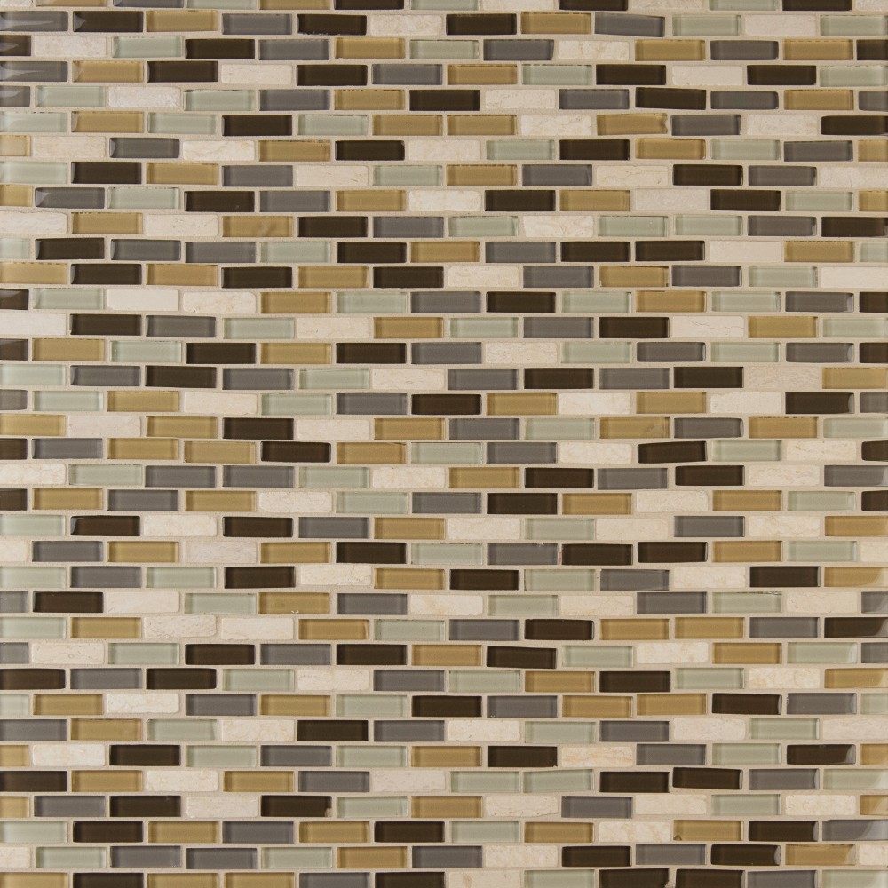 Luxor Valley Brick Pattern 8MM Mosaic