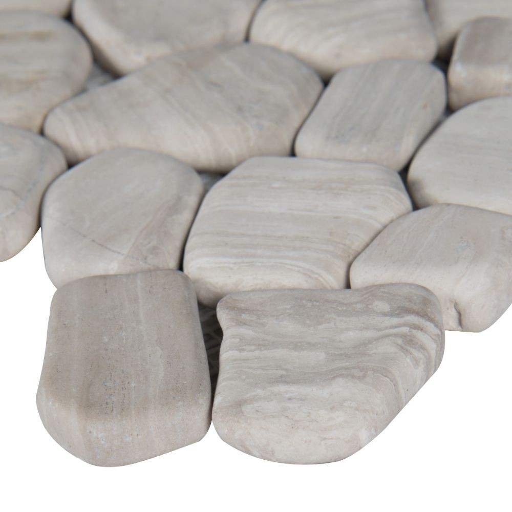 White Oak Pebbles 12X12 Tumbled