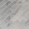 Arabescato Carrara 2X4 Polished Bevel Mosaic
