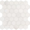 Bianco Dolomite 2X2 Hexagon Polished Mosaic
