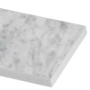 Carrara White 4X12 Polished Subway Marble Tile