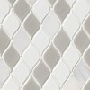 Cresta Blanco 8mm Pattern Porcelain Mosaic