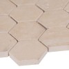 Durango Hexagon 2x2 Honed And Filled Travertine Mosaic