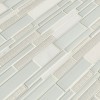 Fantasia Blanco Interlocking 12x18 Pattern Mosaic