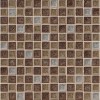 Fossil Canyon 1X1 Blend Crackled Glass Mosaic