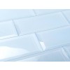 Frosted Elegance Catherine 3X12 Glossy Subway Glass 