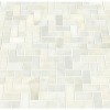 Greecian White Herringbone Pattern 12x12 Polished