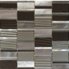 Grey Patch 12x12 Block Stack Blend Mosaic