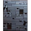Stainless Steel 12x12 Magic Pattern Blend Mosaic