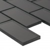 Metallic Gray 2x4x8mm Glossy Glass Subway Tile-3