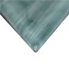 Midnight Blue Ombre' Chevron 11.34X10.24 Glass Mosaic Tile-1