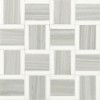 Peoria 12X12 Pattern Polished Marble Mosaic Tile