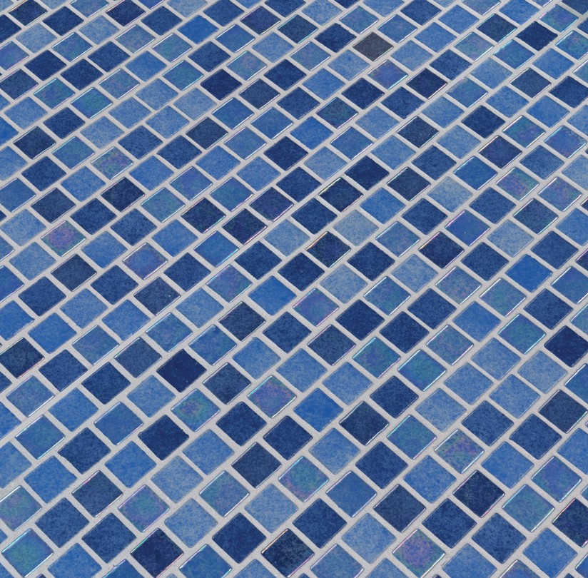 Hawaiian Sky 1X1 Staggered Glass Mosaic