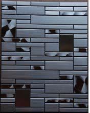 Stainless Steel 12x12 Magic Pattern Blend Mosaic