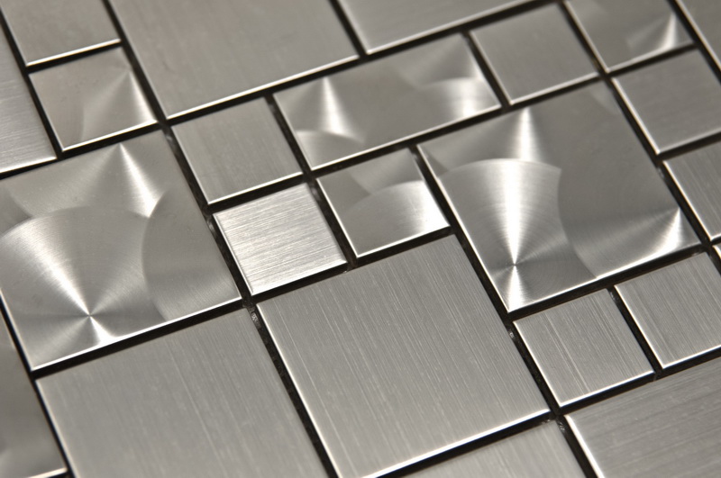 Stainless Steel 12x12 Magic Pattern Mosaic 
