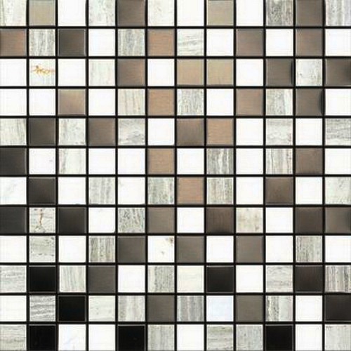 Siberian 1x1 Honed / Polished Blend Mosaic