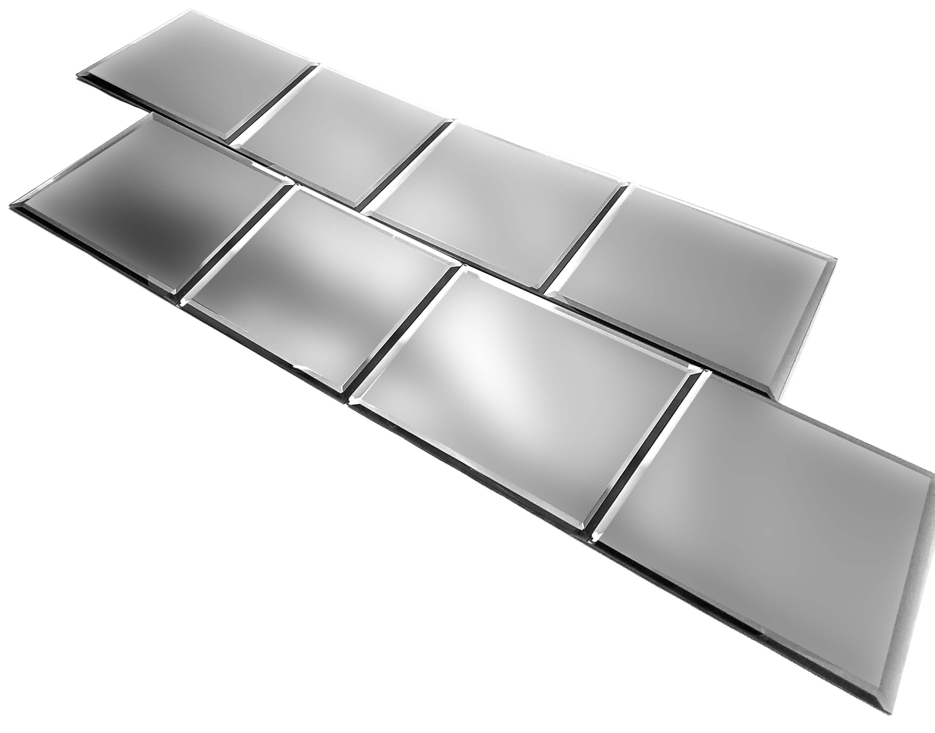 Reflections Silver 8X8 Matte Glass Tile - Backsplash Tile USA